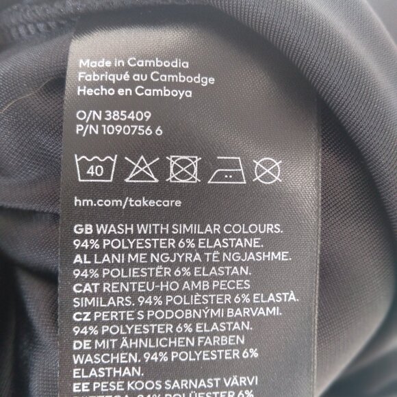 DIVIDED BLACK VELOUR JUMPSUIT SIZE M MEDIUM NEW WITH TAGS SHORT SLEEVES HALF-ZIP - Picture 15 of 15